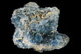 Blue Fluorite Crystal Cluster - China #142615-5